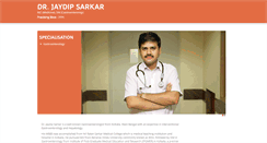 Desktop Screenshot of drjaydipsarkar.com