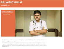 Tablet Screenshot of drjaydipsarkar.com
